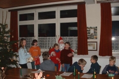 Weihnachtsfeier Kinder 2002